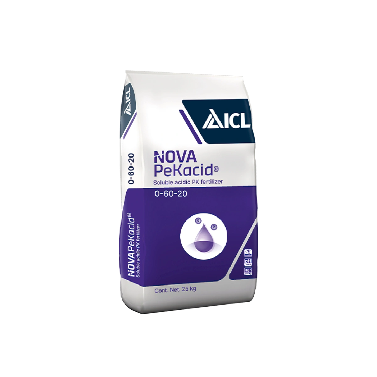 ICL Nova PeKacid 0-60-20 fertilizante soluble